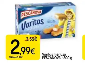 Dialprix PESCANOVA Varitas merluza oferta