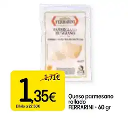 Dialprix FERRARINI Queso parmesano rallado oferta