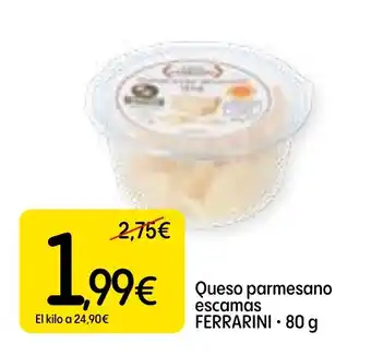 Dialprix FERRARINI Queso parmesano escamas oferta