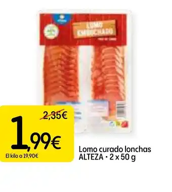 Dialprix ALTEZA Lomo curado lonchas oferta