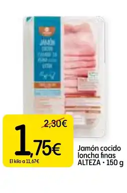 Dialprix ALTEZA Jamón cocido loncha finas oferta