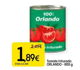 Dialprix ORLANDO Tomate triturado oferta