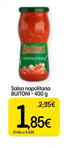 Dialprix BUITONI Salsa napolitana oferta