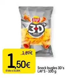 Dialprix LAY'S Snack bugles 3D's oferta