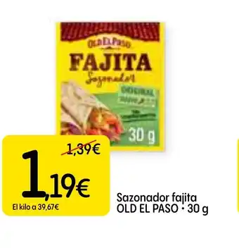 Dialprix OLD EL PASO Sazonador fajita oferta