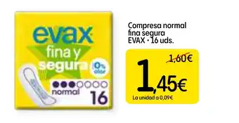 Dialprix EVAX Compresa normal fina segura oferta