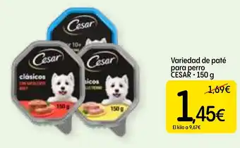 Dialprix CESAR Variedad de paté para perro oferta