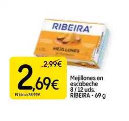 Dialprix RIBEIRA Mejillones en escabeche oferta