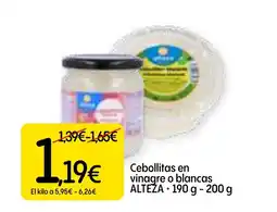 Dialprix ALTEZA Cebollitas en vinagre o blancas oferta