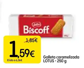 Dialprix LOTUS Galleta caramelizada oferta