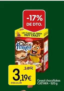 Dialprix CUÉTARA Cereal chocoflakes oferta