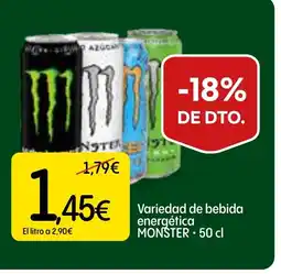 Dialprix MONSTER Variedad de bebida energética oferta