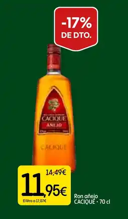 Dialprix CACIQUE Ron añejo oferta