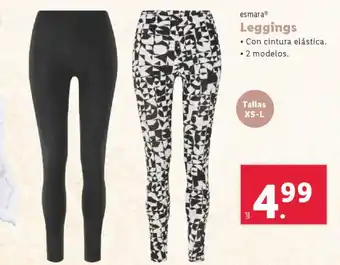 Lidl ESMARA Leggings oferta