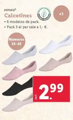 Lidl ESMARA Calcetines oferta