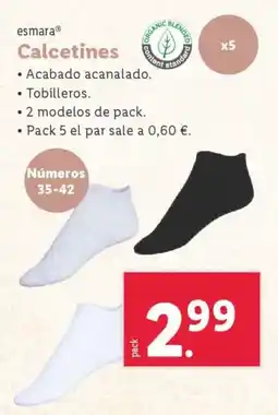 Lidl ESMARA Calcetines oferta