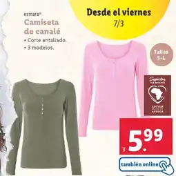 Lidl ESMARA Camiseta oferta