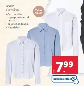 Lidl ESMARA Camisa oferta