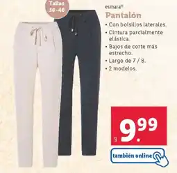 Lidl ESMARA Pantalón oferta