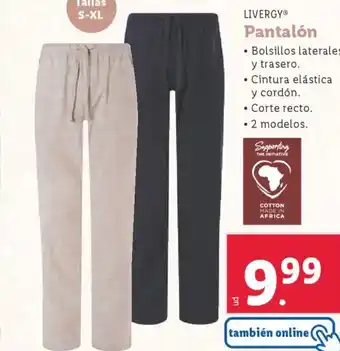 Lidl LIVERGY® Pantalón oferta