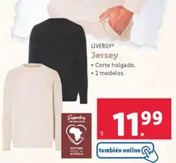 Lidl LIVERGYⓇ Jersey oferta