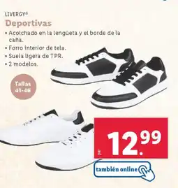 Lidl LIVERGY® Deportivas oferta