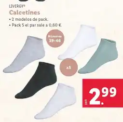 Lidl LIVERGYⓇ Calcetines oferta