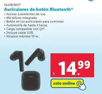 Lidl SILVERCREST Auriculares de botón Bluetooth® oferta