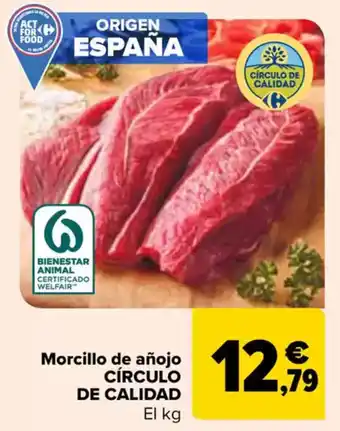 Carrefour CÍRCULO DE CALIDAD Morcillo de añojo oferta