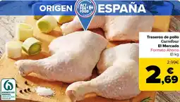 Carrefour Traseros de pollo Carrefour El Mercado oferta