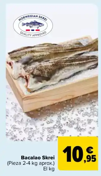 Carrefour Bacalao Skrei oferta