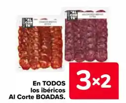 Carrefour BOADAS En todos los ibéricos al corte oferta