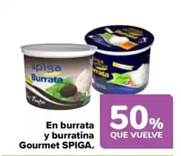 Carrefour SPIGA En burrata y burratina gourmet oferta