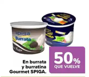 Carrefour SPIGA En burrata y burratina gourmet oferta