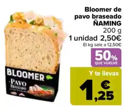 Carrefour NAMING Bloomer de pavo braseado oferta