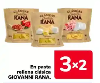 Carrefour GIOVANNI RANA En pasta rellena clásica oferta