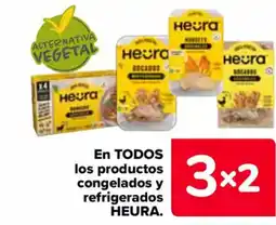 Carrefour HEURA En todos los productos congelados y refrigerados oferta