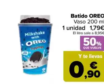 Carrefour OREO Batido oferta