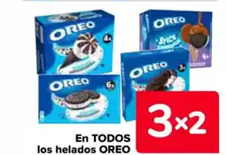 Carrefour OREO En todos los helados oferta