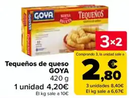 Carrefour GOYA Tequeños de queso oferta