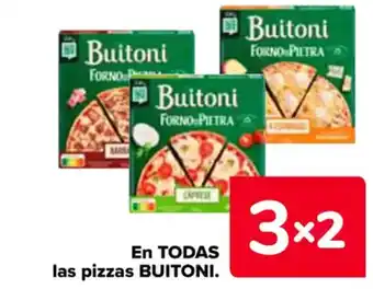 Carrefour BUITONI En todas las pizzas oferta