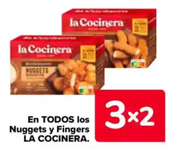 Carrefour LA COCINERA En todos los nuggets y fingers oferta