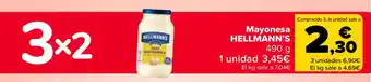 Carrefour HELLMANN'S Mayonesa oferta