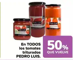 Carrefour PEDRO LUIS En todos los tomates triturados oferta