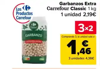 Carrefour Garbanzos Extra Carrefour Classic oferta