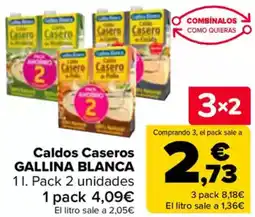 Carrefour GALLINA BLANCA Caldos Caseros oferta