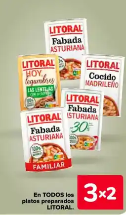 Carrefour LITORAL. En todos los platos preparados oferta