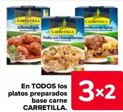 Carrefour CARRETILLA En todos los platos preparados base carne oferta