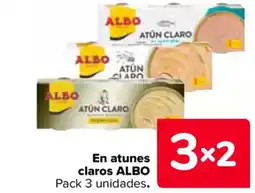 Carrefour ALBO En atunes claros oferta