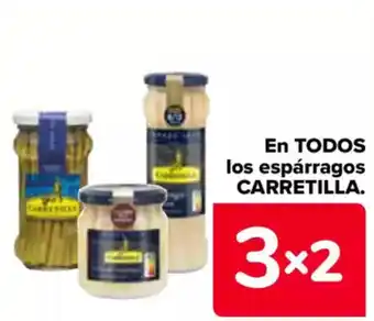 Carrefour CARRETILLA En todos los espárragos oferta